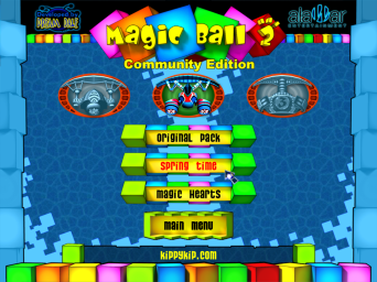 Magic Ball 2 - Community Edition Title Screen